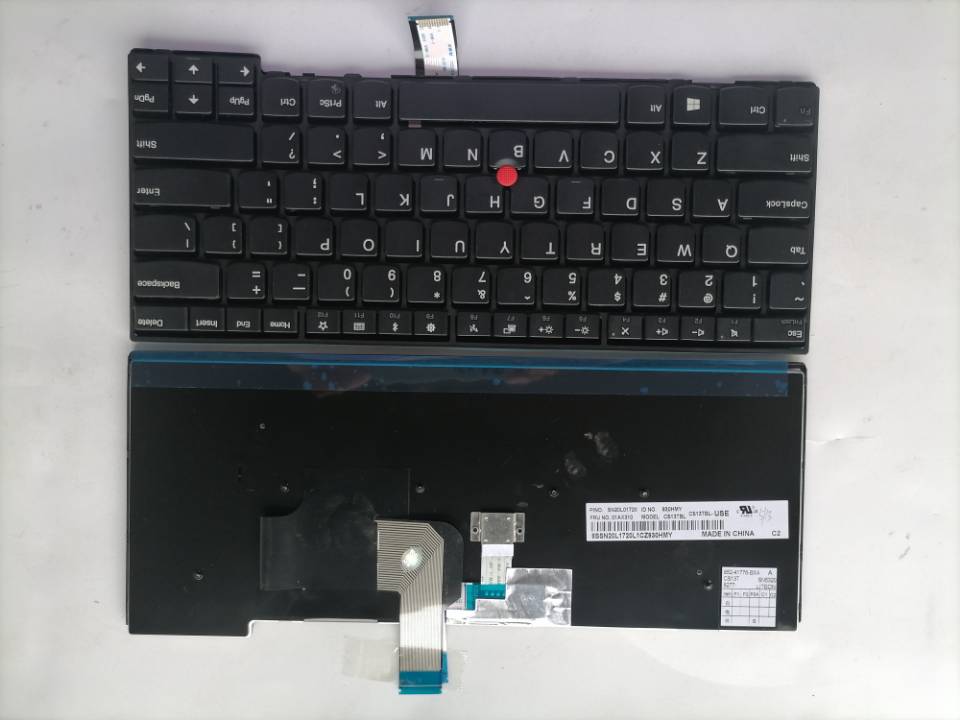 Picture of New Replacement Laptop Keyboard For IBM L470 BLACK FRAME BLACK (OEM) US Layout